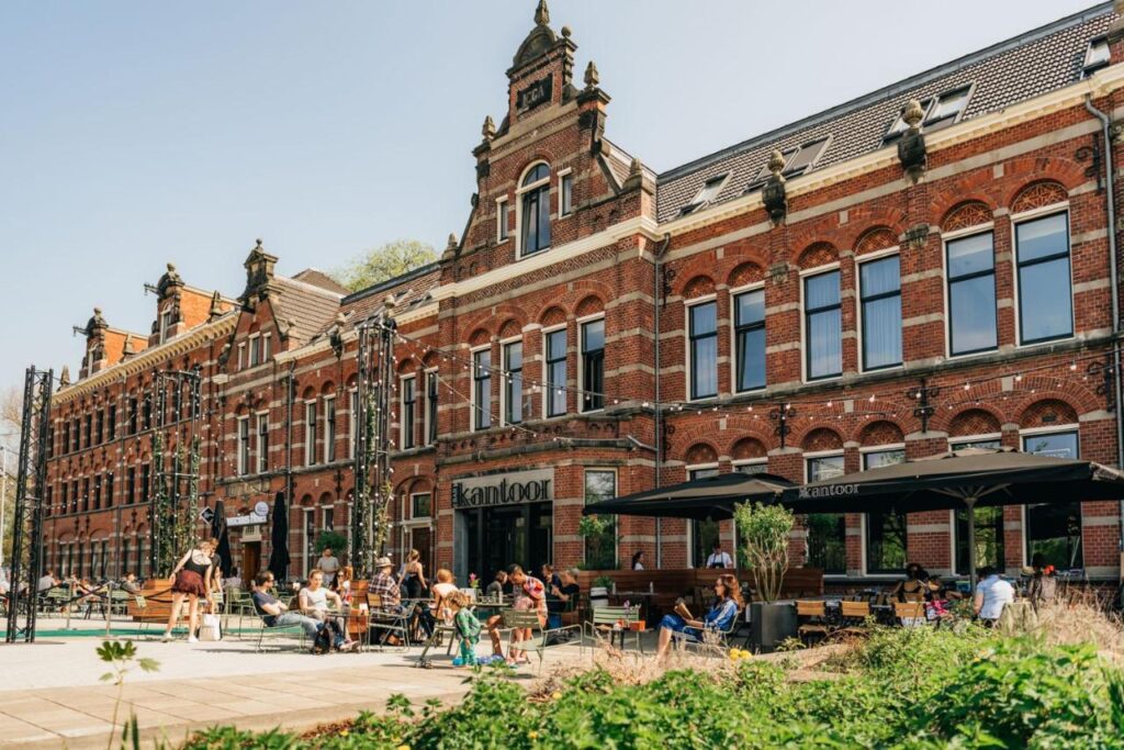 Building exterior of the Conscious Hotel Westerpark