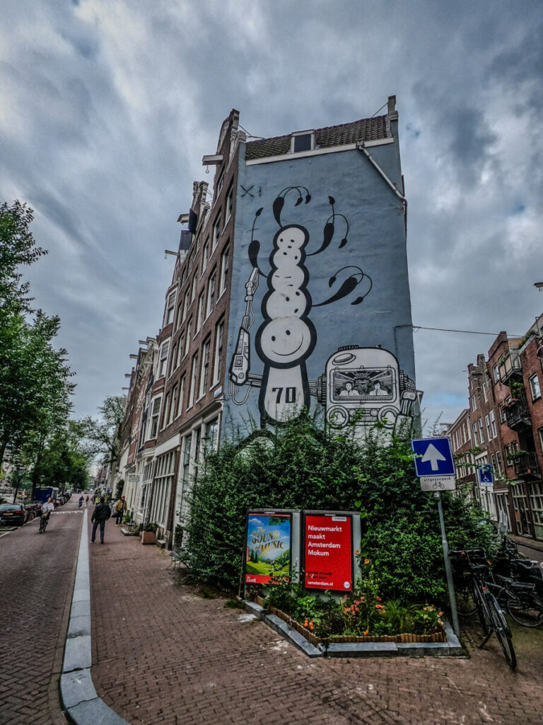 The London Police Mural Amsterdam