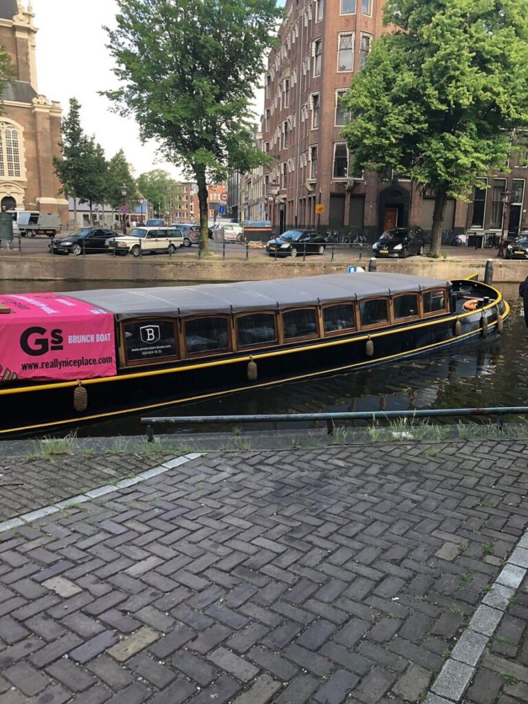 Miss G’s Brunch Boat in Amsterdam, Netherlands