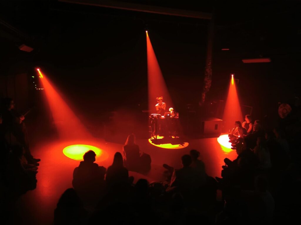 Live music performance at OT301 in Amsterdam