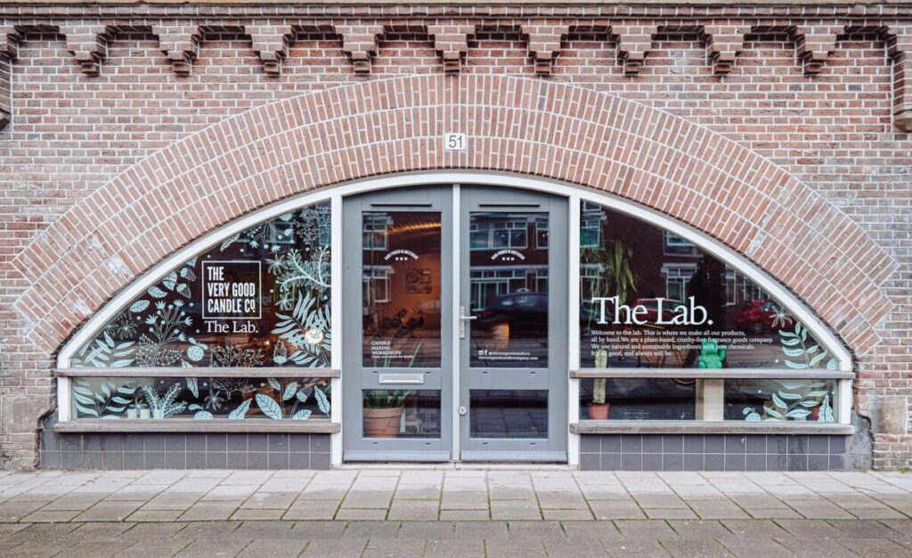 Front of the Very Goods Studio in Amsterdam, Netherlands